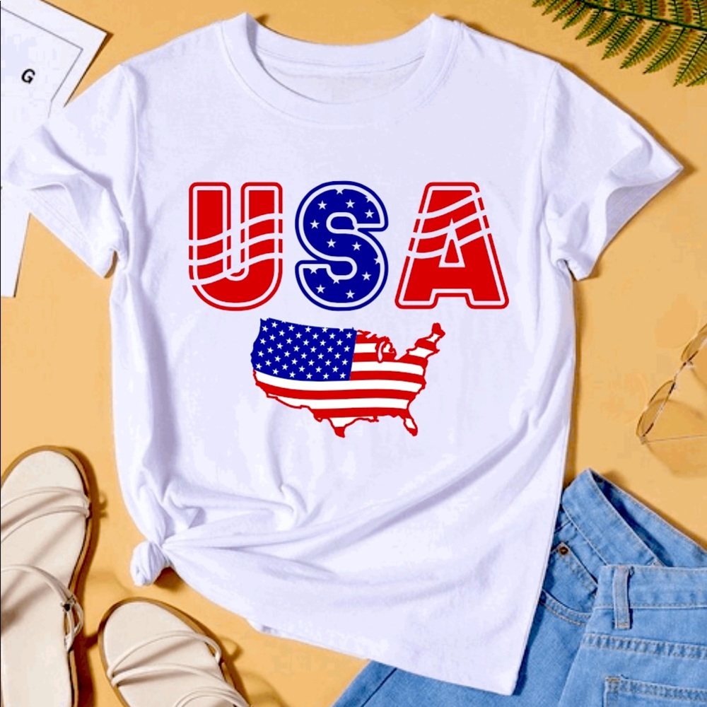 USA proud america patriot t-shirt unisex